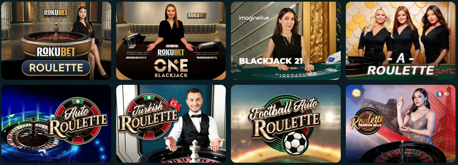 Casino ao Vivo RokuBet Casino